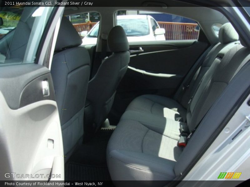 Radiant Silver / Gray 2011 Hyundai Sonata GLS