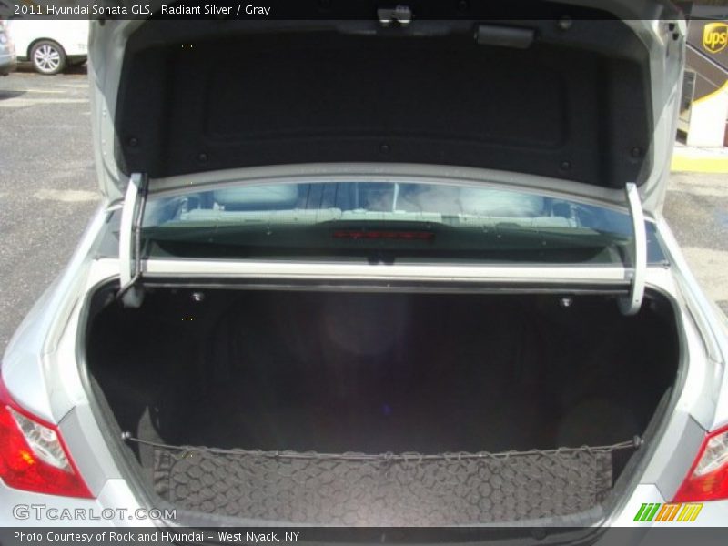 Radiant Silver / Gray 2011 Hyundai Sonata GLS