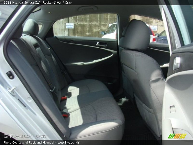 Radiant Silver / Gray 2011 Hyundai Sonata GLS
