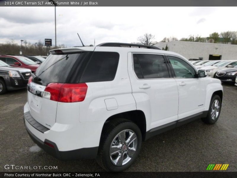 Summit White / Jet Black 2014 GMC Terrain SLT AWD