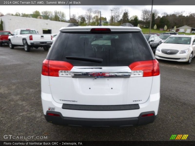 Summit White / Jet Black 2014 GMC Terrain SLT AWD