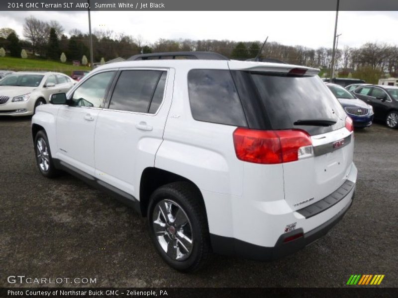 Summit White / Jet Black 2014 GMC Terrain SLT AWD