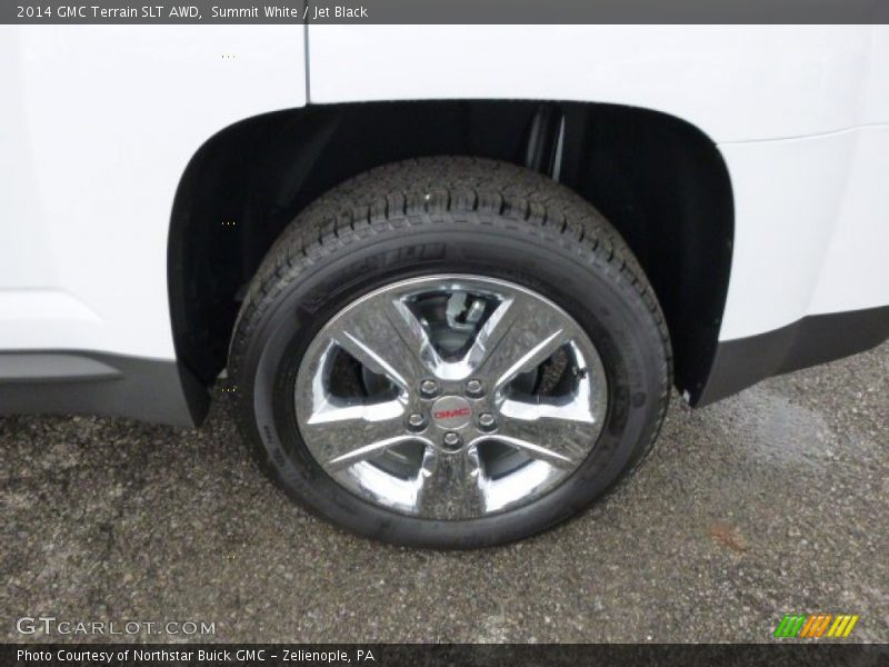 Summit White / Jet Black 2014 GMC Terrain SLT AWD