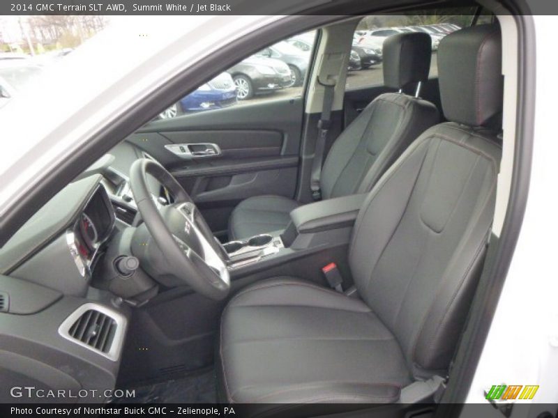 Summit White / Jet Black 2014 GMC Terrain SLT AWD