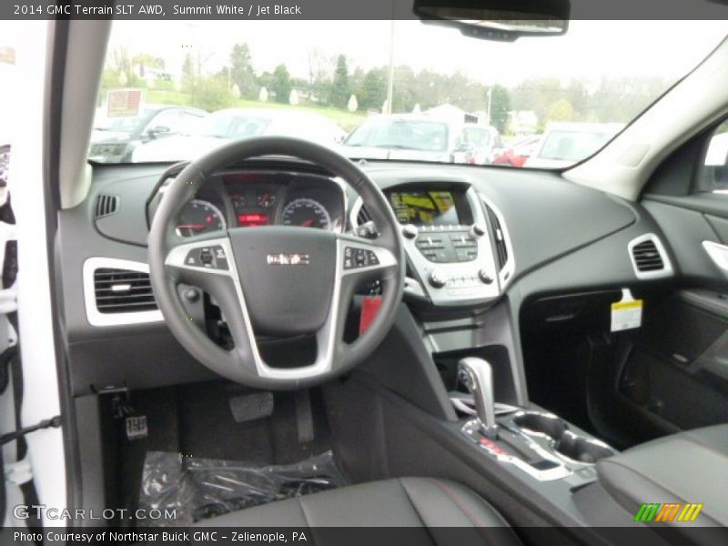 Summit White / Jet Black 2014 GMC Terrain SLT AWD