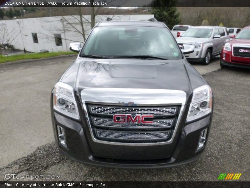 Iridium Metallic / Jet Black 2014 GMC Terrain SLT AWD