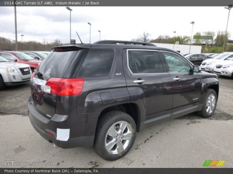 Iridium Metallic / Jet Black 2014 GMC Terrain SLT AWD