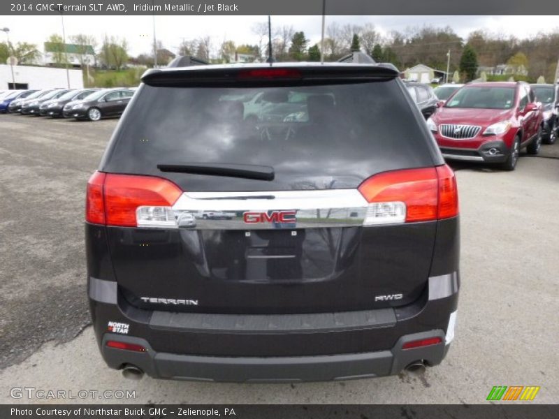 Iridium Metallic / Jet Black 2014 GMC Terrain SLT AWD