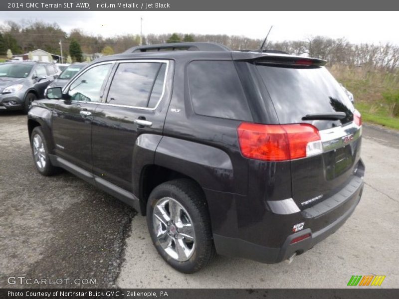 Iridium Metallic / Jet Black 2014 GMC Terrain SLT AWD
