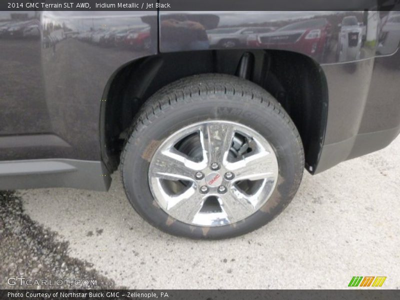 Iridium Metallic / Jet Black 2014 GMC Terrain SLT AWD