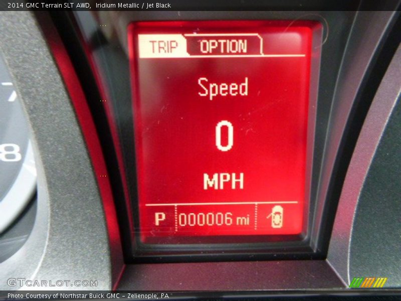 Iridium Metallic / Jet Black 2014 GMC Terrain SLT AWD