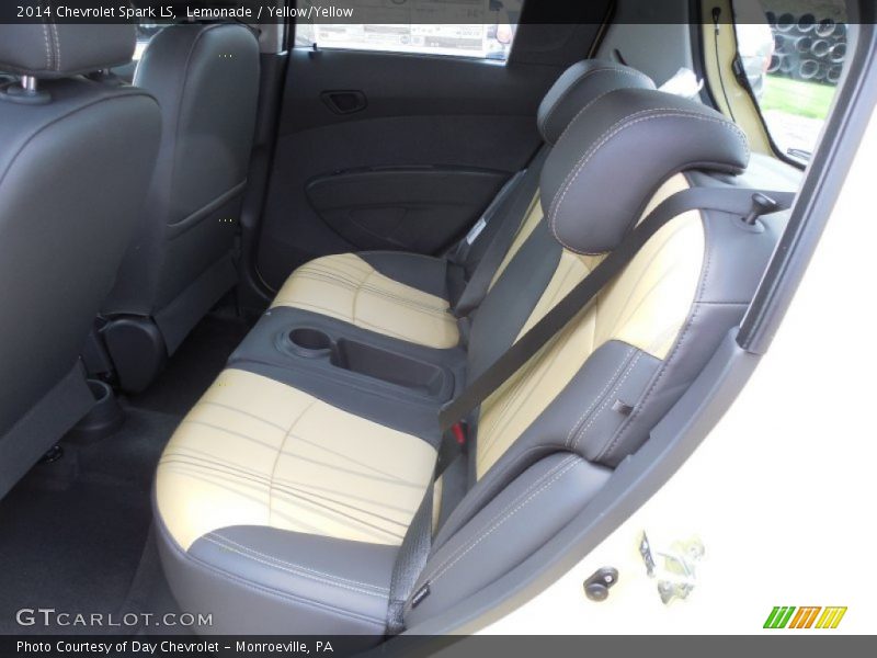 Lemonade / Yellow/Yellow 2014 Chevrolet Spark LS