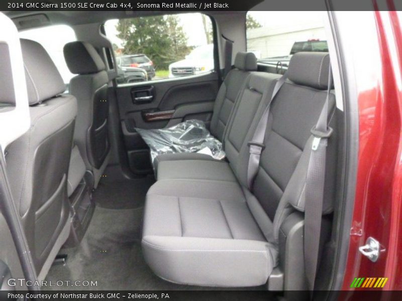 Sonoma Red Metallic / Jet Black 2014 GMC Sierra 1500 SLE Crew Cab 4x4
