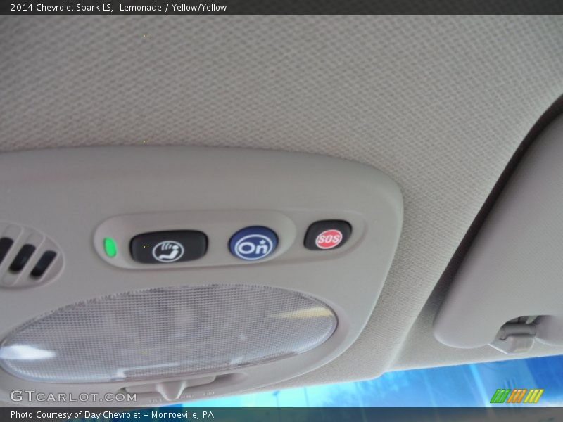 Lemonade / Yellow/Yellow 2014 Chevrolet Spark LS