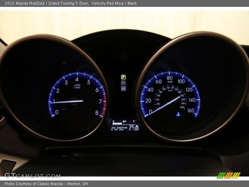  2013 MAZDA3 i Grand Touring 5 Door i Grand Touring 5 Door Gauges