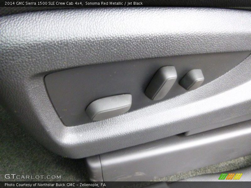 Sonoma Red Metallic / Jet Black 2014 GMC Sierra 1500 SLE Crew Cab 4x4