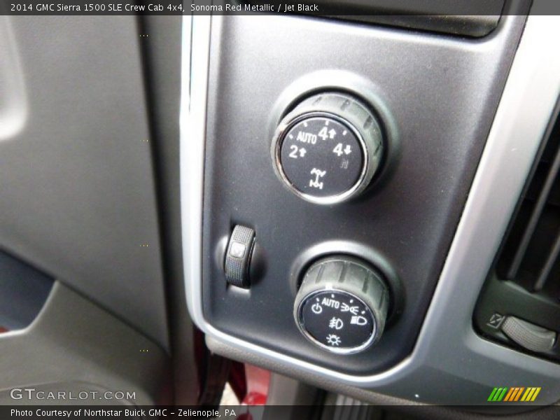 Sonoma Red Metallic / Jet Black 2014 GMC Sierra 1500 SLE Crew Cab 4x4