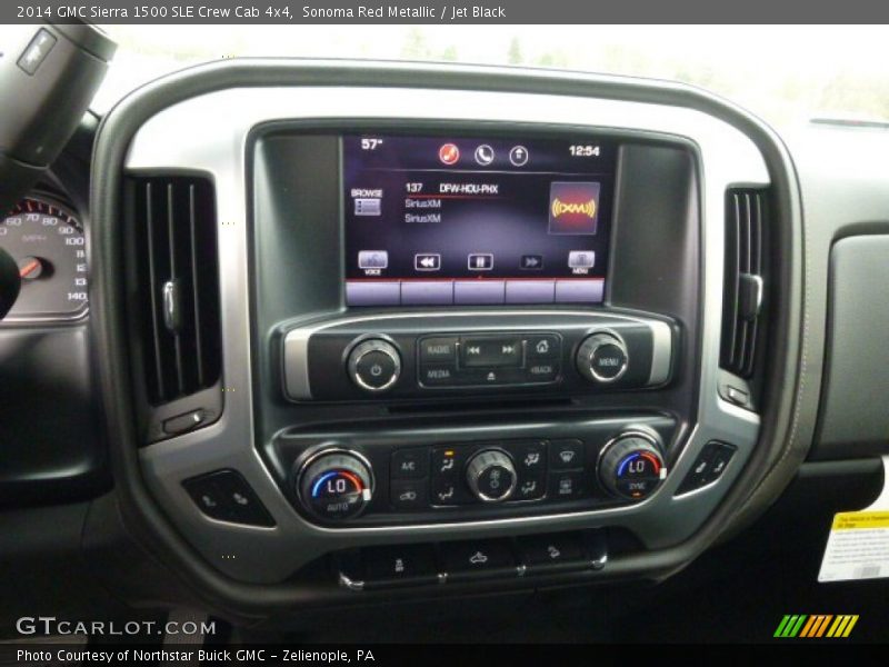 Sonoma Red Metallic / Jet Black 2014 GMC Sierra 1500 SLE Crew Cab 4x4
