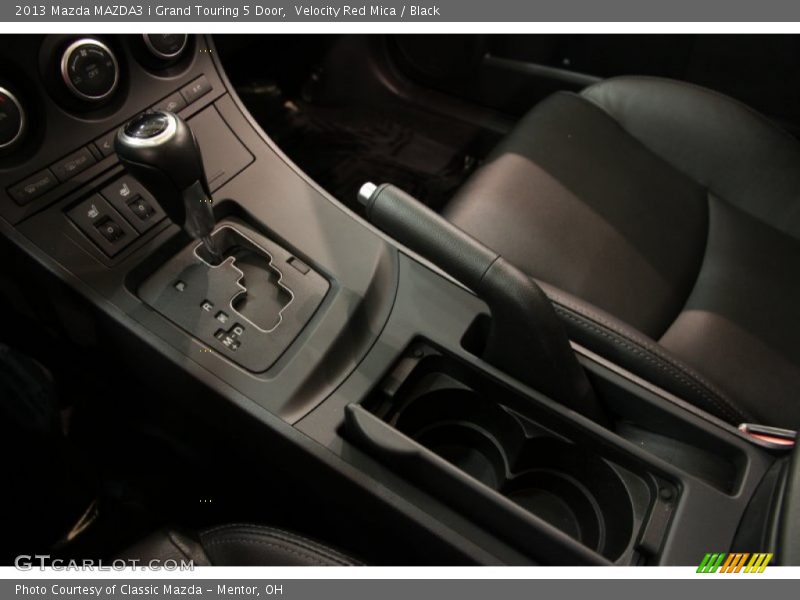 Velocity Red Mica / Black 2013 Mazda MAZDA3 i Grand Touring 5 Door
