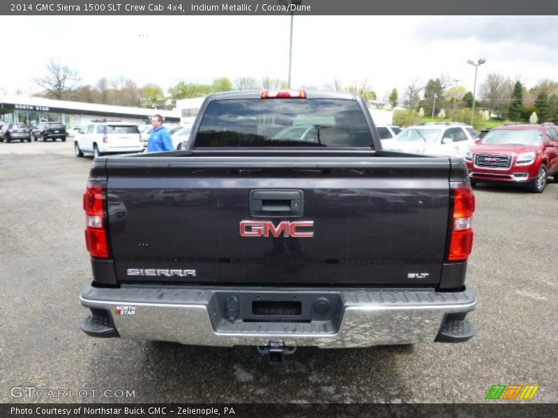 Iridium Metallic / Cocoa/Dune 2014 GMC Sierra 1500 SLT Crew Cab 4x4
