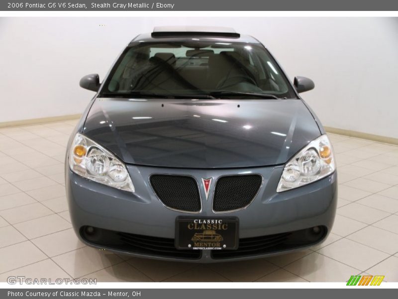 Stealth Gray Metallic / Ebony 2006 Pontiac G6 V6 Sedan