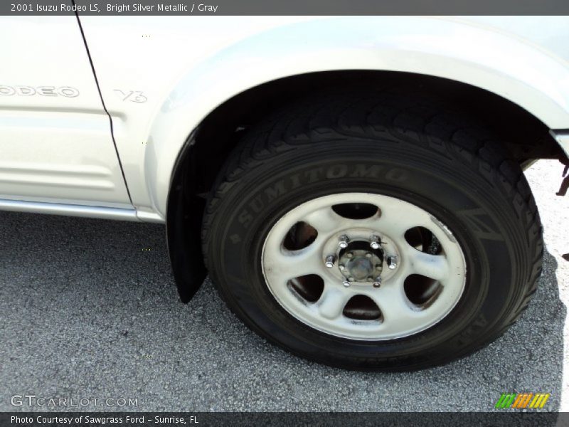 Bright Silver Metallic / Gray 2001 Isuzu Rodeo LS