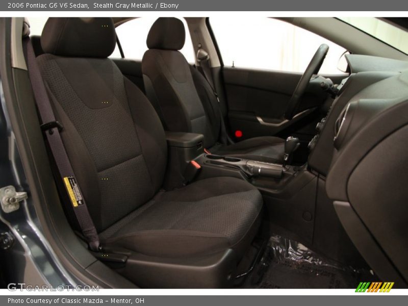 Stealth Gray Metallic / Ebony 2006 Pontiac G6 V6 Sedan