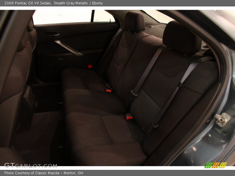 Stealth Gray Metallic / Ebony 2006 Pontiac G6 V6 Sedan