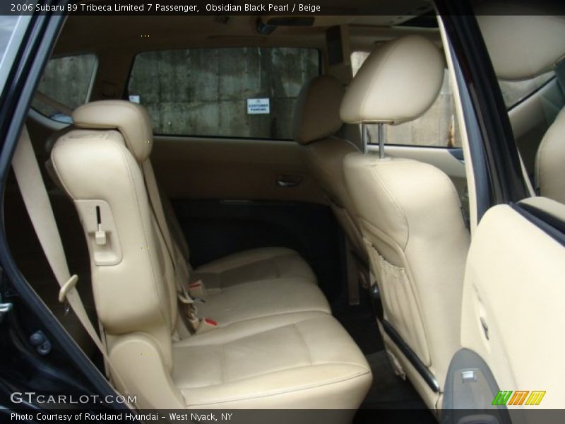 Obsidian Black Pearl / Beige 2006 Subaru B9 Tribeca Limited 7 Passenger