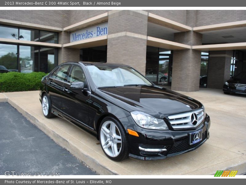 Front 3/4 View of 2013 C 300 4Matic Sport