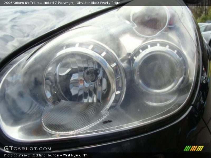 Obsidian Black Pearl / Beige 2006 Subaru B9 Tribeca Limited 7 Passenger