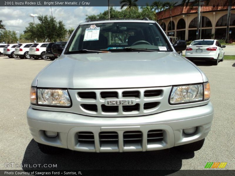 Bright Silver Metallic / Gray 2001 Isuzu Rodeo LS