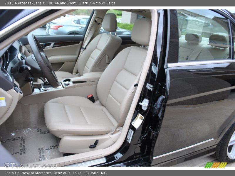 Black / Almond Beige 2013 Mercedes-Benz C 300 4Matic Sport