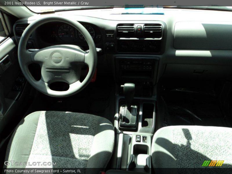 Bright Silver Metallic / Gray 2001 Isuzu Rodeo LS