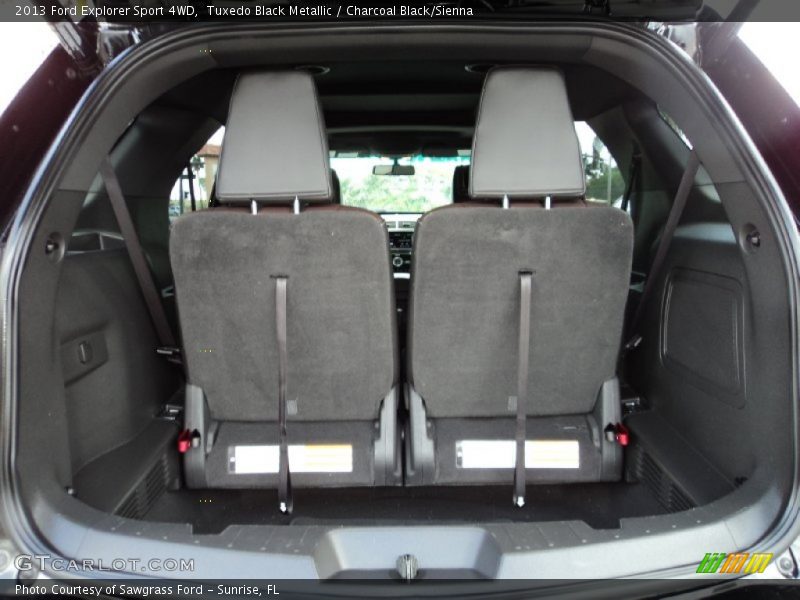 Tuxedo Black Metallic / Charcoal Black/Sienna 2013 Ford Explorer Sport 4WD