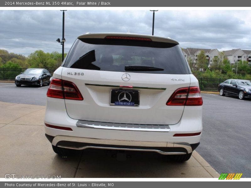 Polar White / Black 2014 Mercedes-Benz ML 350 4Matic