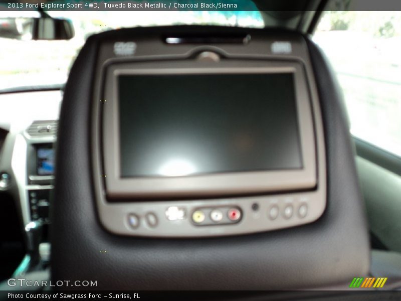 Tuxedo Black Metallic / Charcoal Black/Sienna 2013 Ford Explorer Sport 4WD