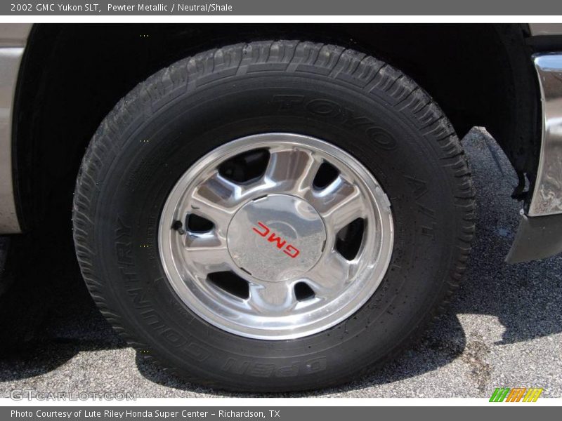 Pewter Metallic / Neutral/Shale 2002 GMC Yukon SLT