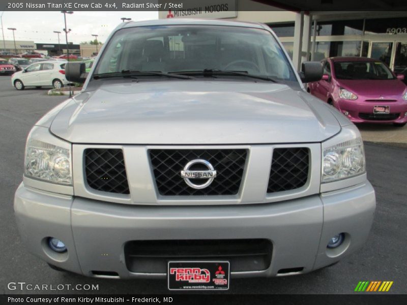 Radiant Silver / Steel 2005 Nissan Titan XE Crew Cab 4x4