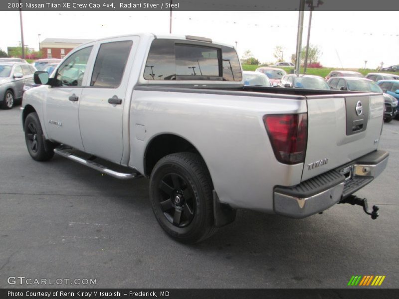 Radiant Silver / Steel 2005 Nissan Titan XE Crew Cab 4x4