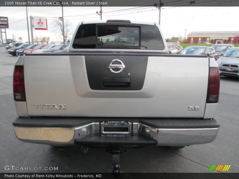Radiant Silver / Steel 2005 Nissan Titan XE Crew Cab 4x4