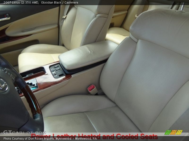 Obsidian Black / Cashmere 2007 Lexus GS 350 AWD