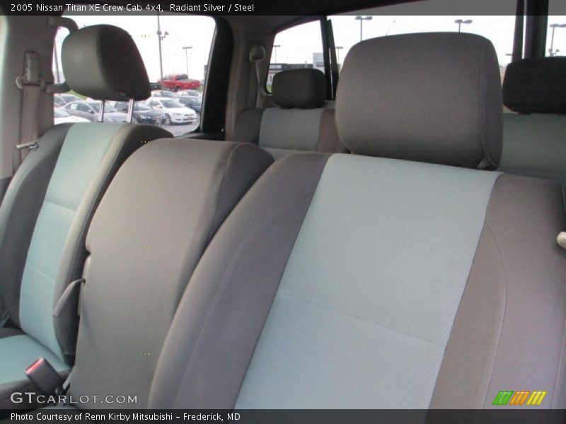 Radiant Silver / Steel 2005 Nissan Titan XE Crew Cab 4x4