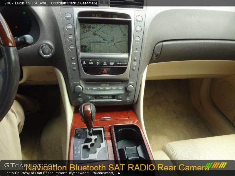 Obsidian Black / Cashmere 2007 Lexus GS 350 AWD
