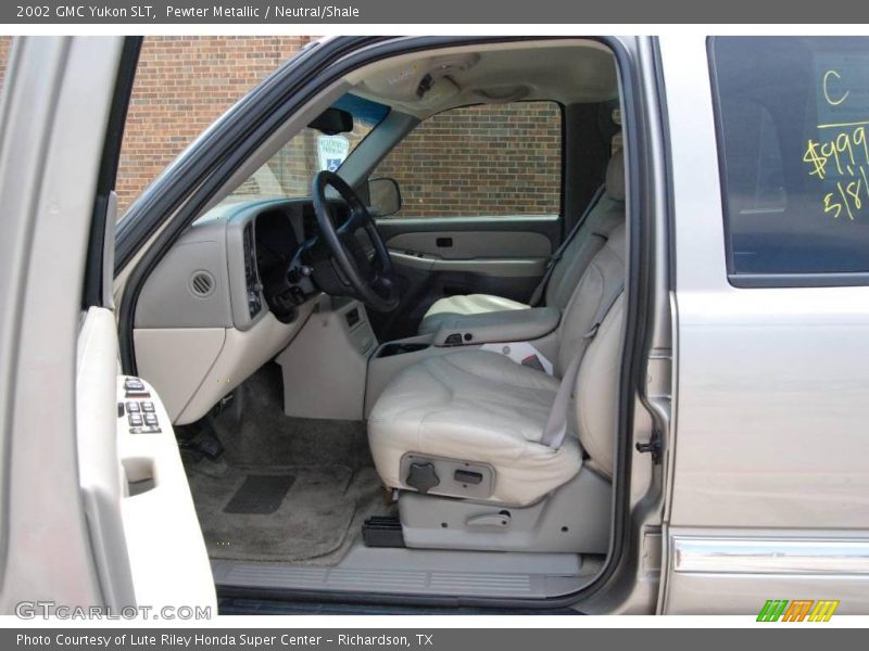 Pewter Metallic / Neutral/Shale 2002 GMC Yukon SLT