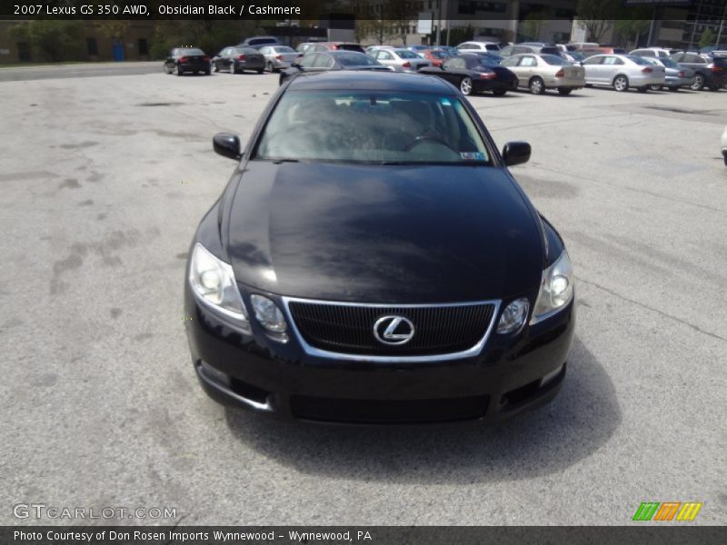 Obsidian Black / Cashmere 2007 Lexus GS 350 AWD