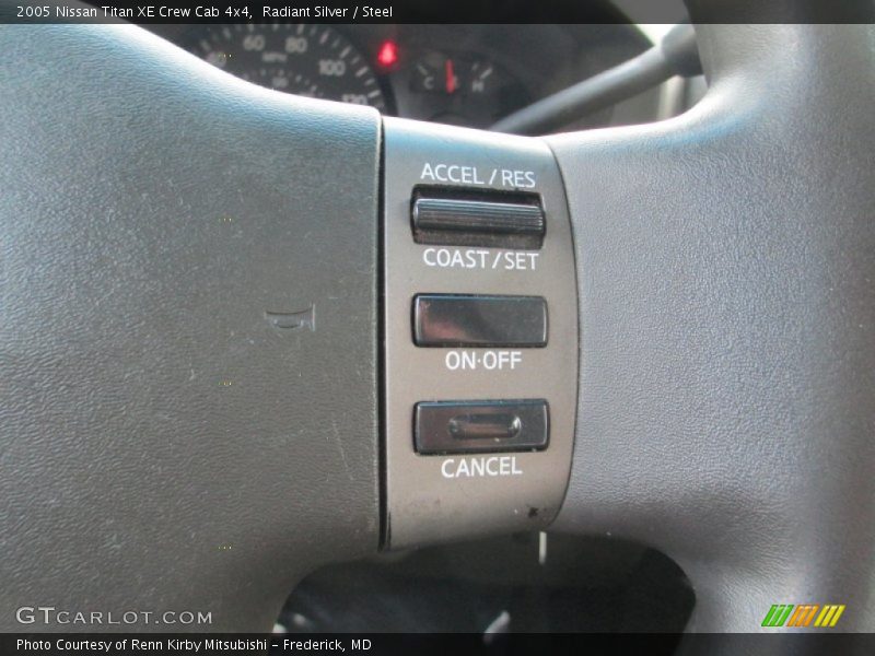 Radiant Silver / Steel 2005 Nissan Titan XE Crew Cab 4x4