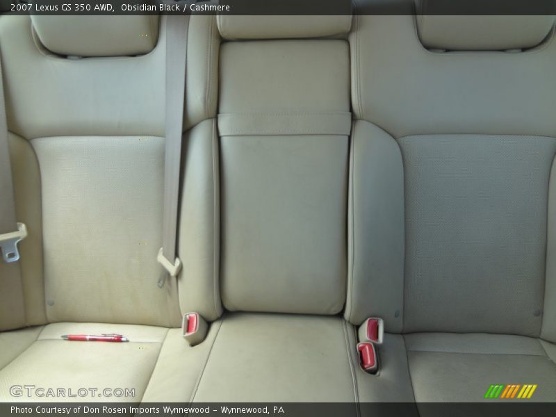 Obsidian Black / Cashmere 2007 Lexus GS 350 AWD