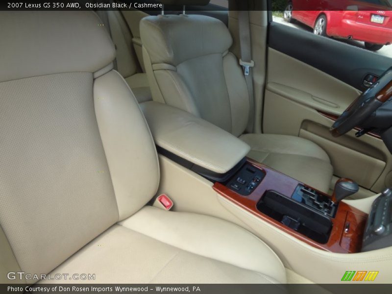 Obsidian Black / Cashmere 2007 Lexus GS 350 AWD