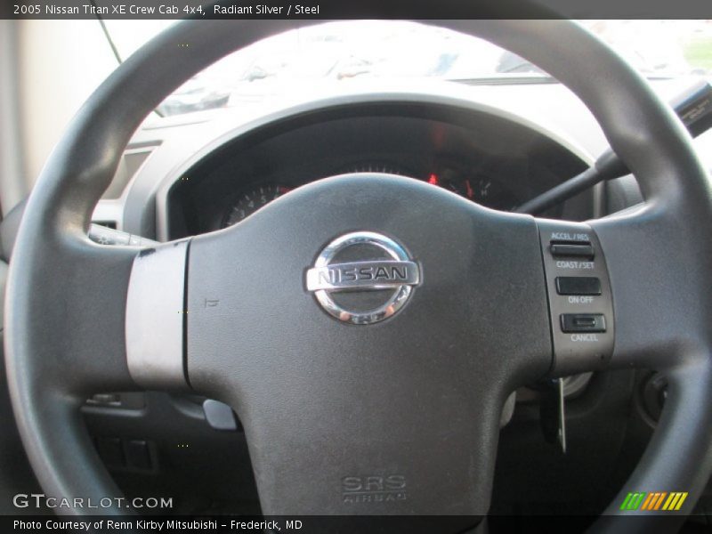 Radiant Silver / Steel 2005 Nissan Titan XE Crew Cab 4x4